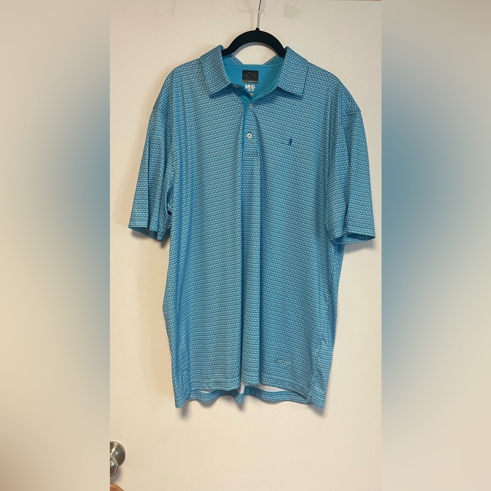 Greg Norman Mens Golf Shirt. XL